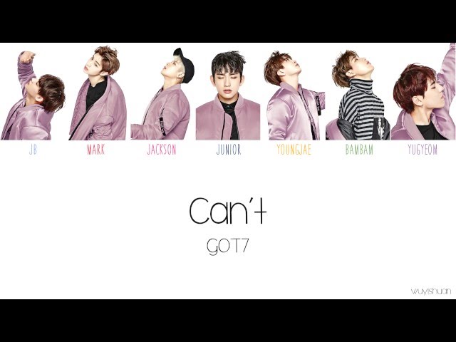 GOT7 - Can?t