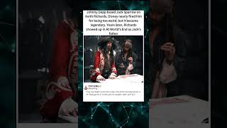 Johnny Depp Based Jack Sparrow on Keith Richards – Disney Nearly Fired Him 🏴‍☠️🎸#jacksparrow