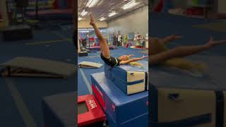 Handstand snap down fly back