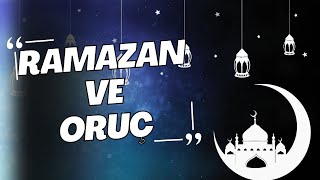 Ramazan ve Oruç | Prof. Dr. Caner Taslaman | Fatih Ergenekon |Muhakeme