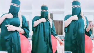 روتين سعودية منقبة
