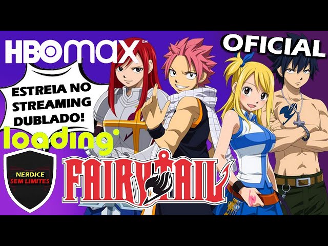 Fairy Tail estreia sem dublagem na HBO Max