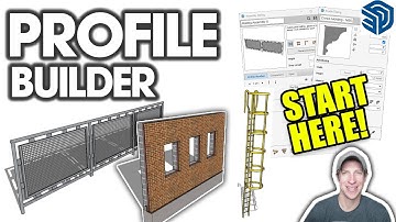 Getting Started with Profile Builder for SketchUp - BEGINNERS START HERE!
