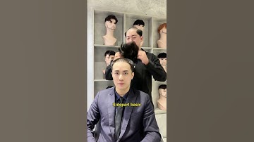 Trán cao, tóc thưa, hói đỉnh nên xem | VTG Hair - Tóc Giả Nam #shorts #tocgianam