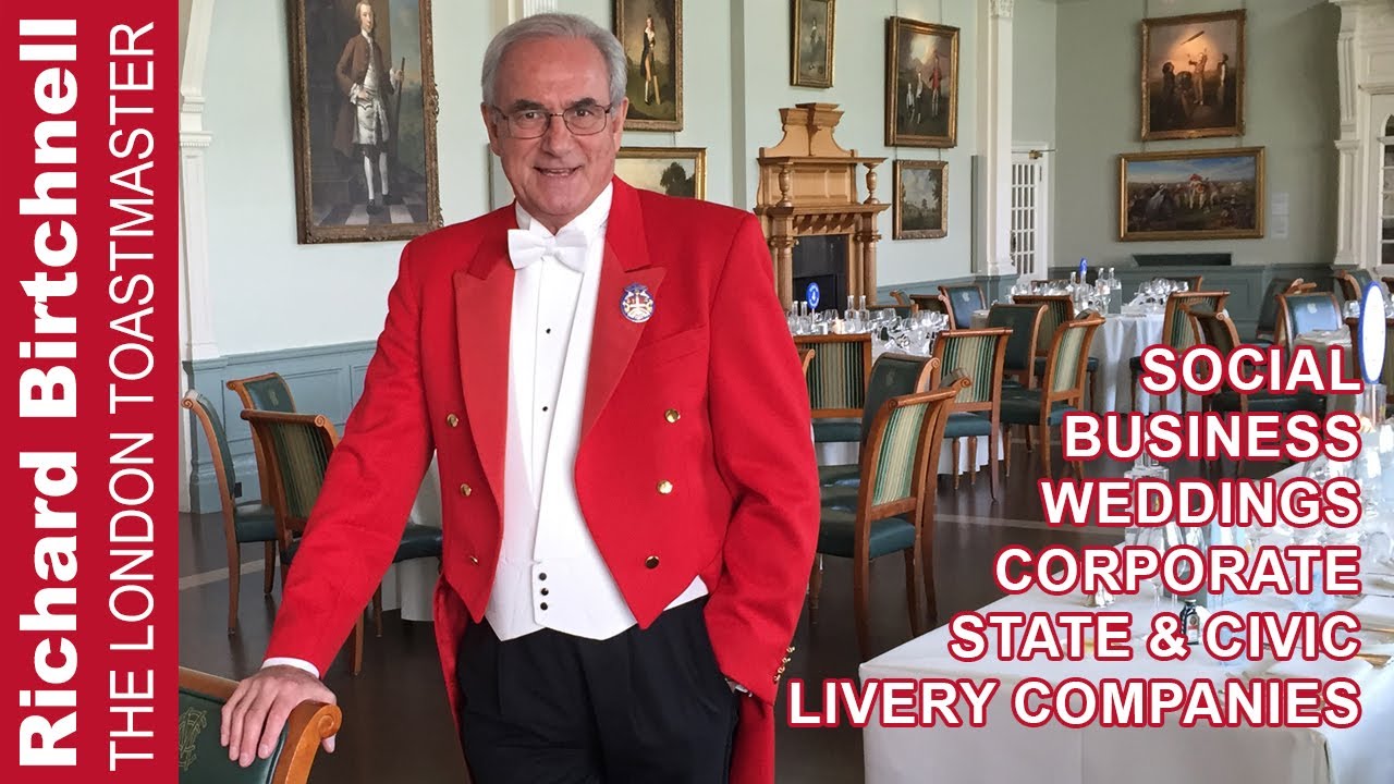 London Toastmaster & Master of Ceremonies For Private Dinners, Functions & Events 2022