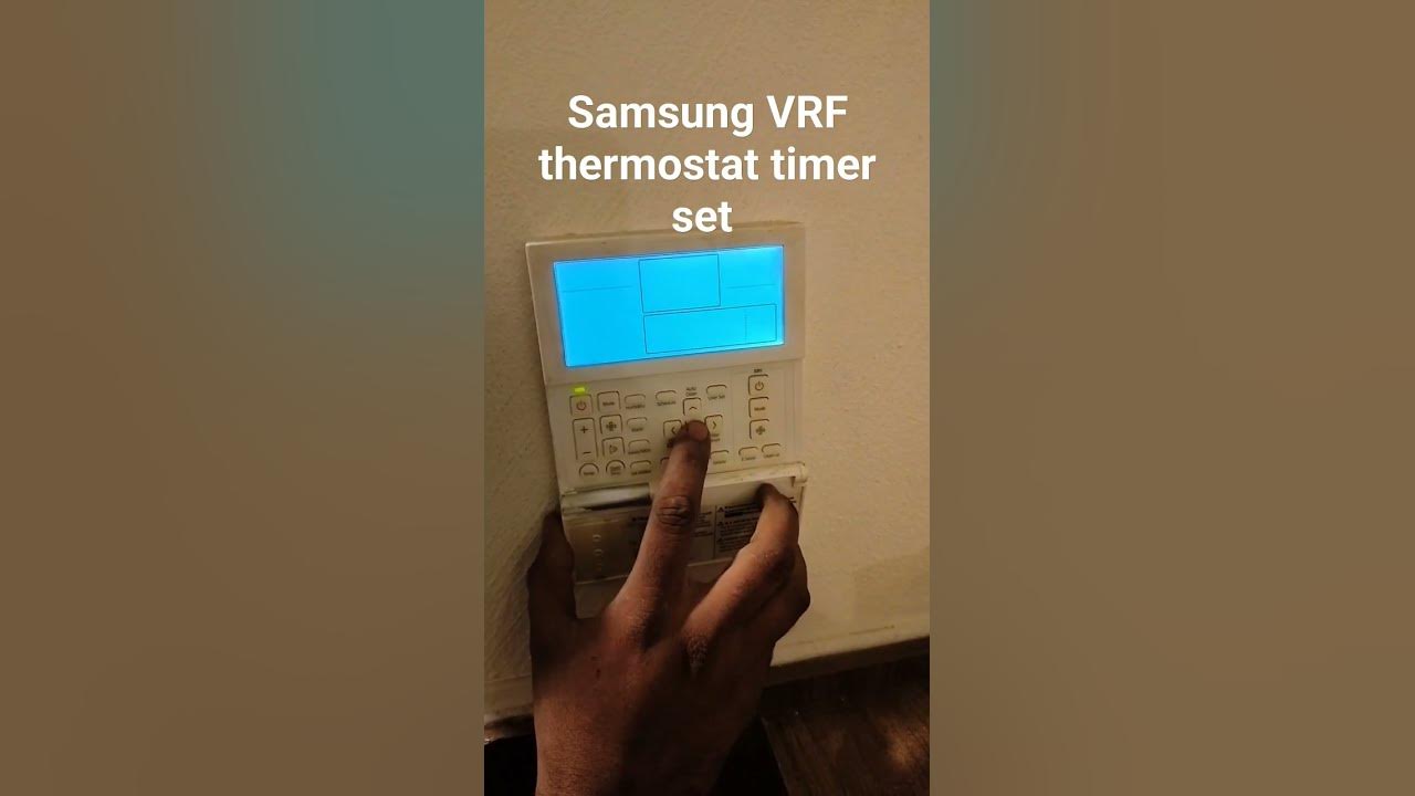 how-to-remove-timer-settings-in-vrf-samsung-dvm-s-youtube