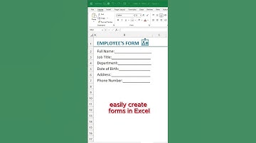 Otomatiskan Garis Bawah Formulir di Excel Seperti Profesional!