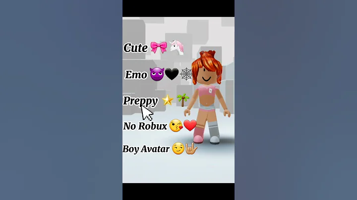 Preppy Roblox Avatar Idea ||ROBLOX_UNICORN - DayDayNews