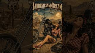 Dream big, Ride hard! #harleydavidson #oldskool #biker @HARDTAILSANDDREAMS