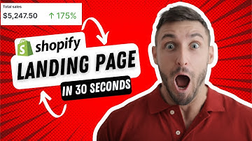 how to create website on shopify in 30 Seconds with AI (step by step) #ecommerce #shopify #ai