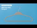 The container store nonslip rubberized hangers