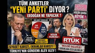 TUM ANKETLER AYNI SEYI SOYLUYOR ERDOGAN BU TABLOYU NASIL BOZACAK