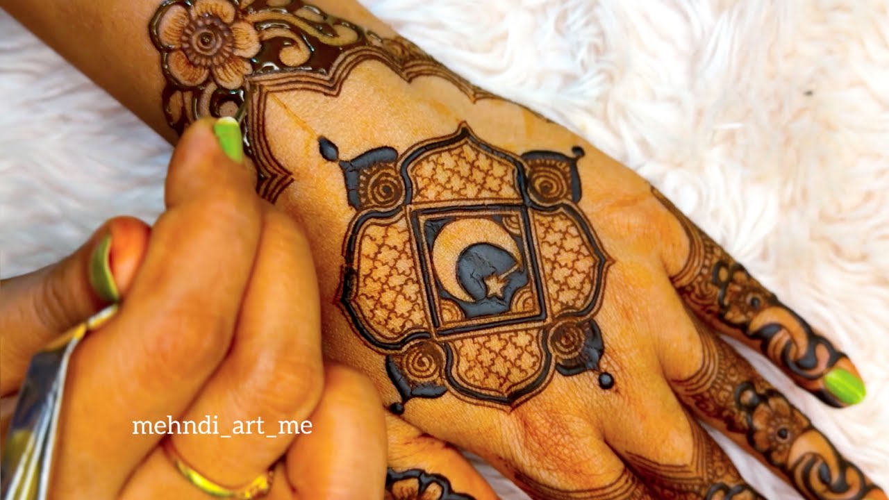 Ramzan Special Backhand Mehndi Design| Eid Ki Mehndi| Mehndi Art Me