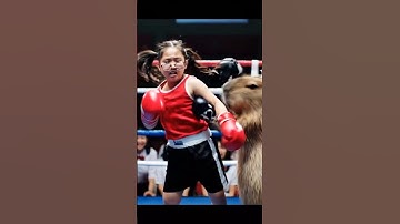 Capybara đại chiến em gái Long béo miss Hà béo cực vui nhộn😂🤣😂😂#shorts