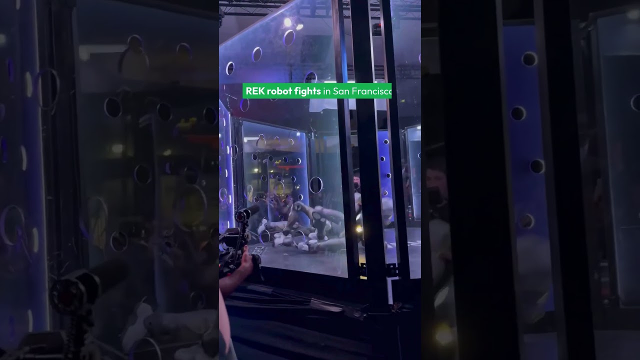 Take a look at the first humanoid robot combat league