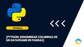Renombrar columnas de un dataframe en Pandas