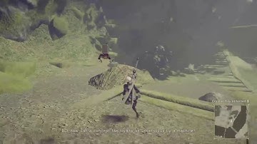 NieR Automata: Gameplay Walkthrough: Part 16 - The Forest Kingdom - Route A