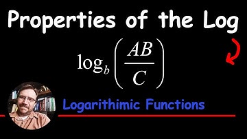 Evaluate a Logarithm log_b (AB/C) Given Facts (Properties of the Log)