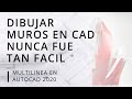 DIBUJAR MUROS EN CAD NUNCA FUE TAN FACIL | MULTILINEA 01 - AUTOCAD 2020