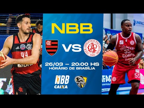 FLAMENGO X PAULISTANO | NBB CAIXA | AO VIVO E COM IMAGENS