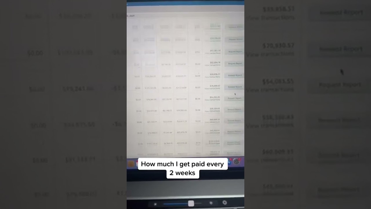 How Much I Get Paid Every 2 Weeks YouTube