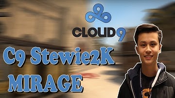 C9 Stewie2K playing CS:GO ESEA on Mirage (twitch stream)