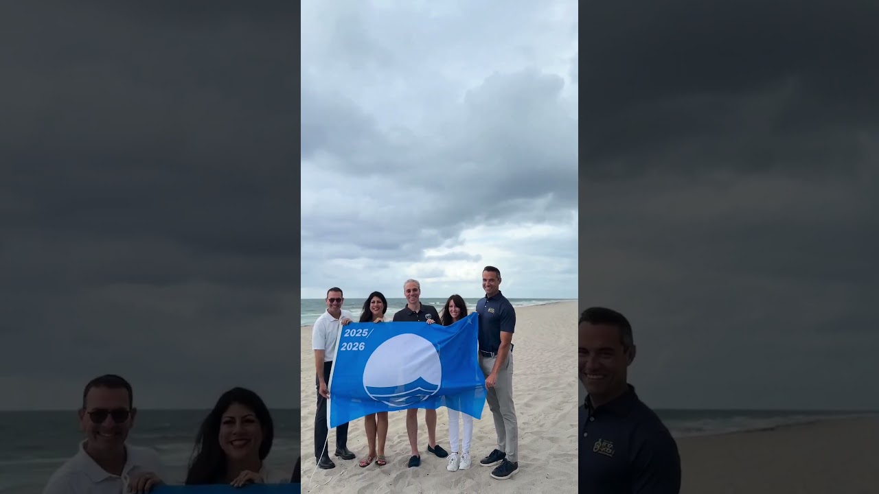Boca Raton Raises the Blue Flag, Signaling Global Coastal Excellence