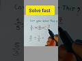 maths trick #maths #mathstricks #mathematics #trendingshorts