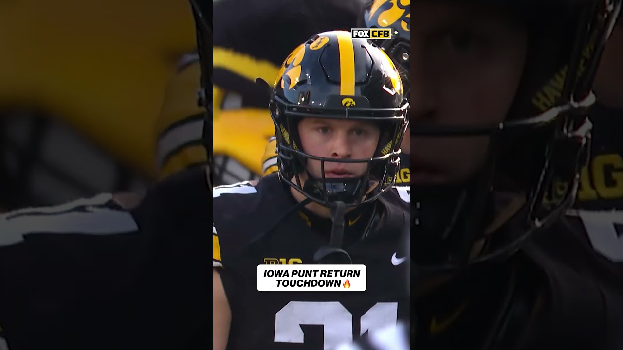 Kaden Wetjen TO THE HOUSE for the Hawkeyes! 🏠👏