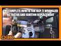 The BEST Jeep TJ Ignition Actuator Replacement Video EVAR!   Project 2004 Jeep Wrangler