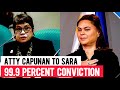 HALA! SARA DUTERTE 99.9% MACONVICT TALAGA AYON KAY ATTY CAPUNAN! SOLID ANG EBIDENSYA SA AMLAC!