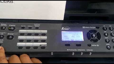 Erro F248 KYOCERA M2040, M2035.. Alterar emulação.