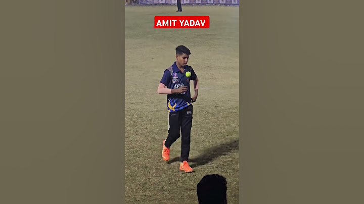 TBCcl cricket tournament, Tennis ball cricketer Amit Yadav #cricket #tennisballcricket #viralvideo