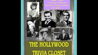 The Hollywood Trivia Closet: First Celebrity &amp; Movie Star Jobs Pt 1-Lucille Ball &amp; more