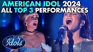 ALL AMERICAN IDOL TOP 3 PERFORMANCES 2024 | Idols Global