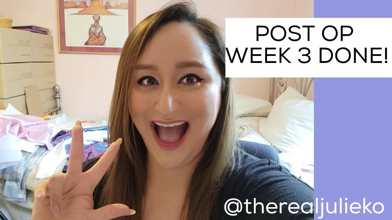 Gastric Sleeve Journey Post op week 3!!! YouTube