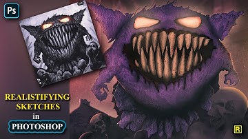 Realistifying Art in Photoshop Part 2 || Matte Painting