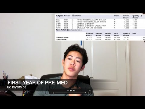 Pre-Med Student’s First Year at UCR