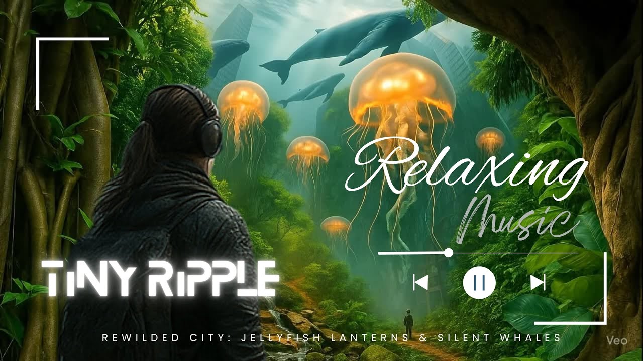 “Ocean Above the City — 15-Minute Cinematic Nature Loop (4K, No Talk, Deep Calm)” 