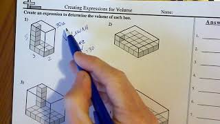 Volume counting cubes 2