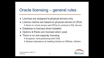 Oracle Database and IBM licensing -Making the complex simple