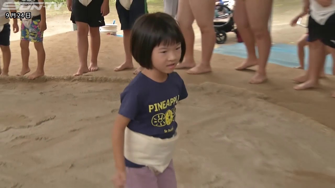 麒麟獅子こどもすもう大会 土俵の上で熱戦 Youtube