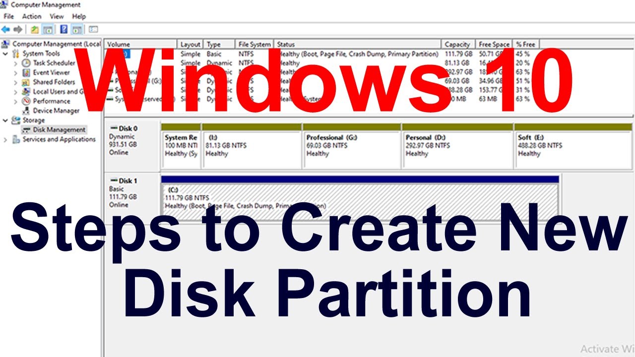 steps-to-create-new-drive-in-windows-10-hindi-steps-to-create-new