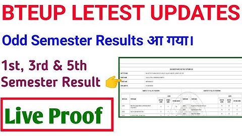 Bteup Result Updates // Bteup Result Live// @Study Samay