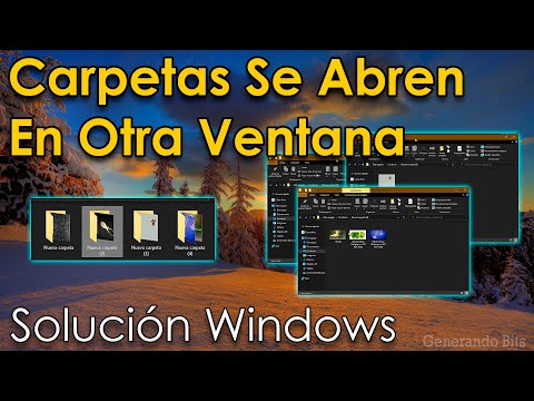 Video: Por Qué Las Carpetas No Se Abren En Una Ventana