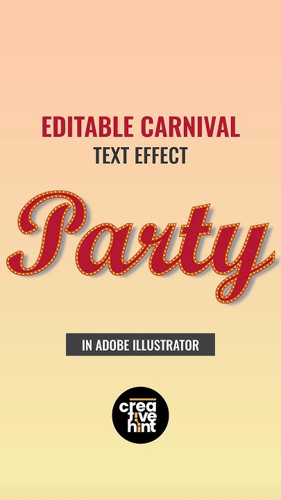 How To Create Carnival Text Effect In Adobe Illustrator YouTube how-to-create-carnival-text-effect-in-adobe-illustrator-youtube