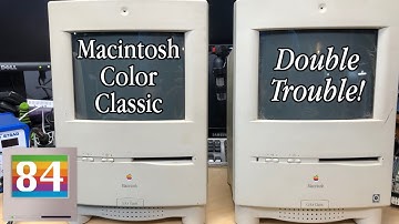 Mac84 LIVE: Macintosh Color Classic: Double Trouble! (Recapping)