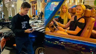 MONACO NIGHTLIFE LANDO NORRIS(F1 DRIVER) \& GIRLS #monaco #supercars #billionaires #f1
