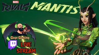 Marvel Rivals - Mantis - Silver 3 to Silver 1 - Twitch VOD (twitch.tv/ukGage)