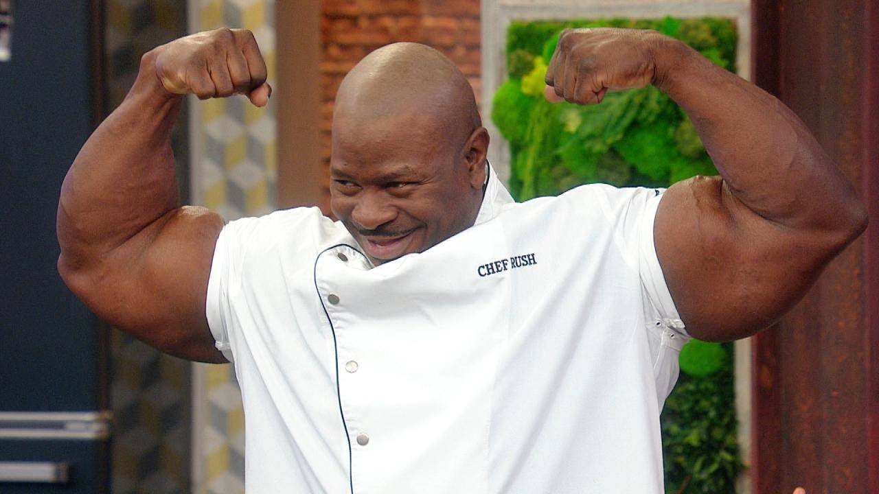 Viral White House Chef With 24-Inch Biceps Talks Internet Fame, Food + Fitness Tips | Rachael Ray Show
